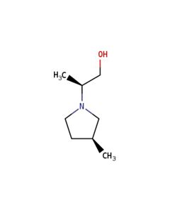 Astatech (S)-2-((S)-3-METHYLPYRROLIDIN-1-YL)PROPAN-1-OL; 1G; Purity 95%; MDL-MFCD30065856